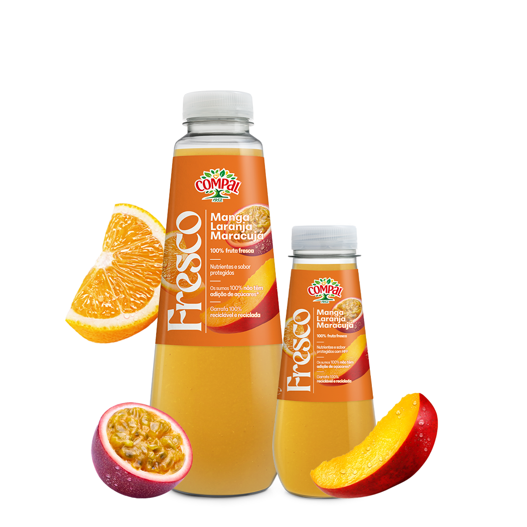 Sumos e Néctares Clássico FRESCO Manga Laranja e Maracujá