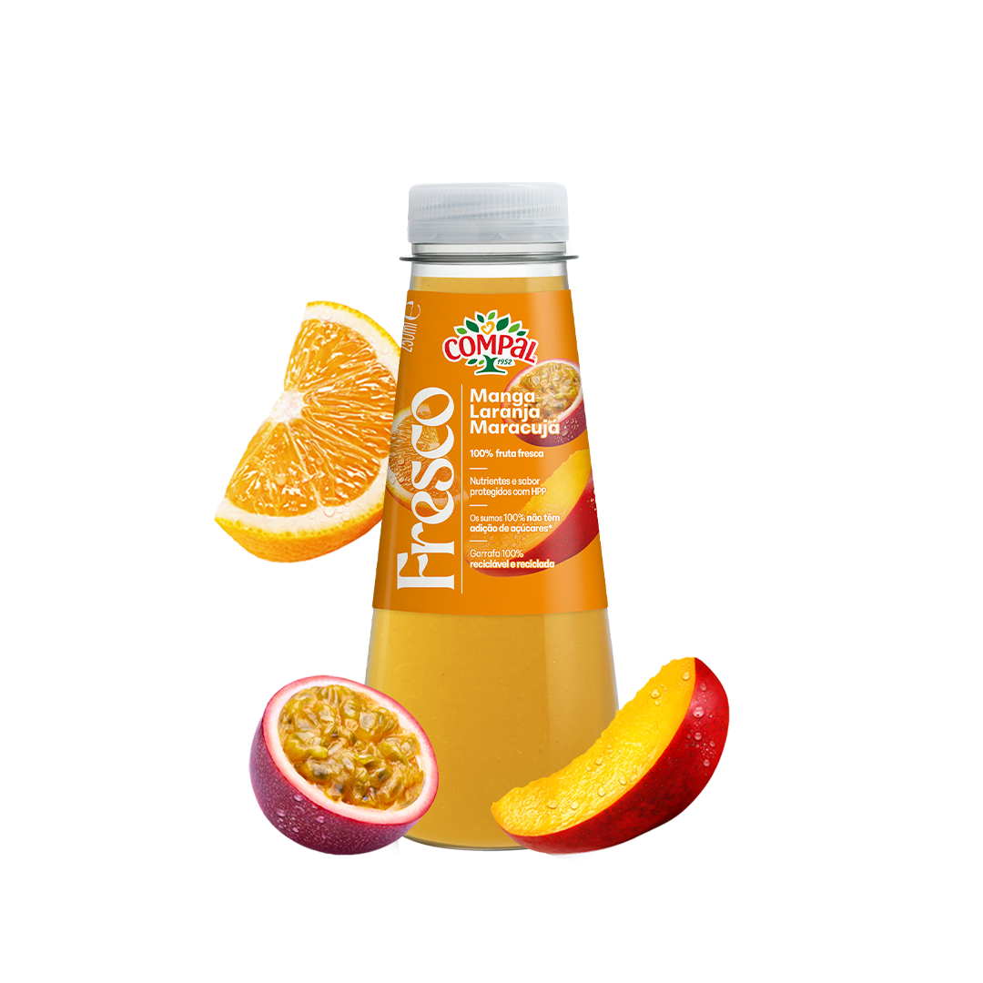 Sumos e Néctares Clássico FRESCO Manga Laranja e Maracujá