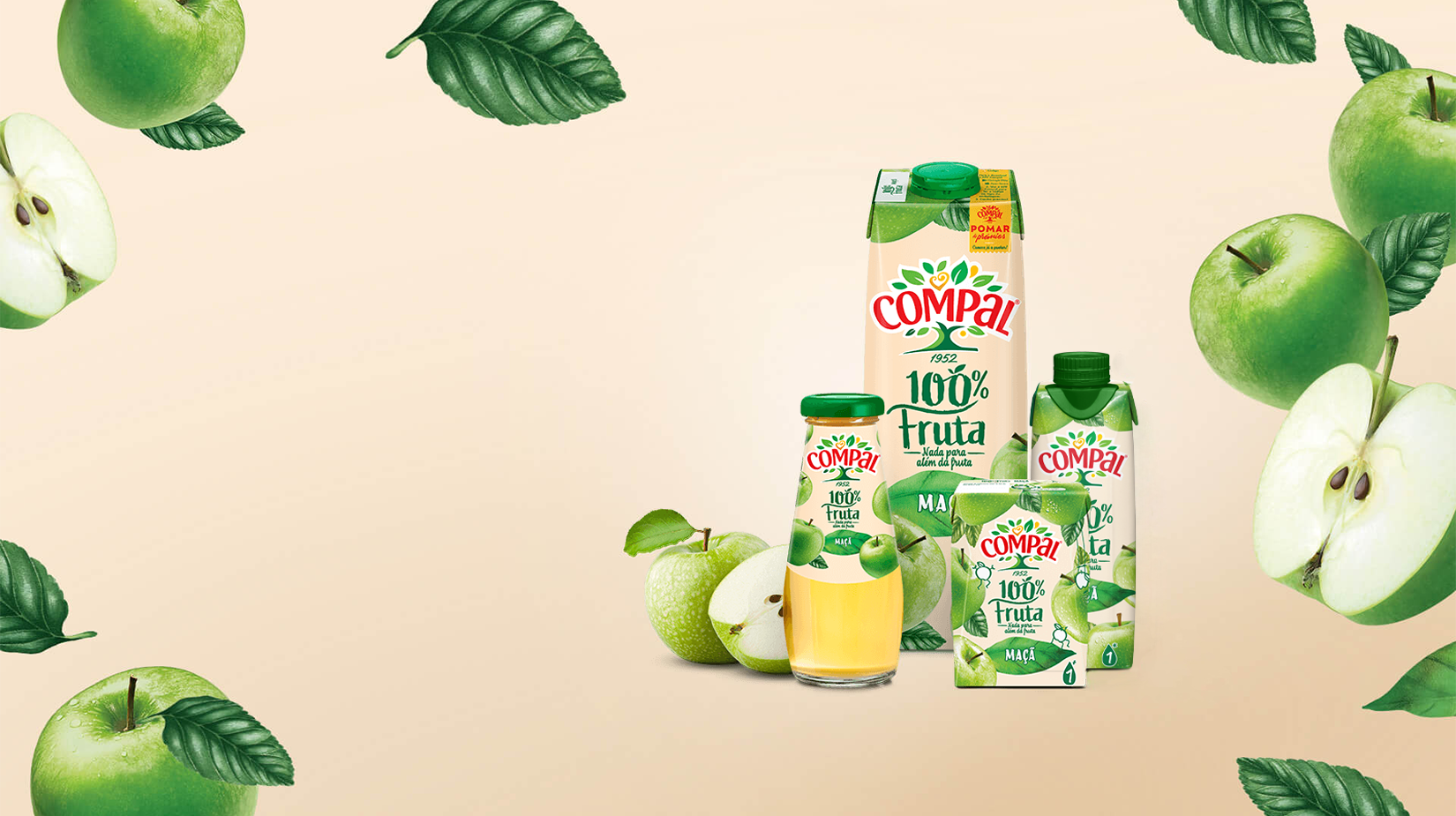 100% Maçã