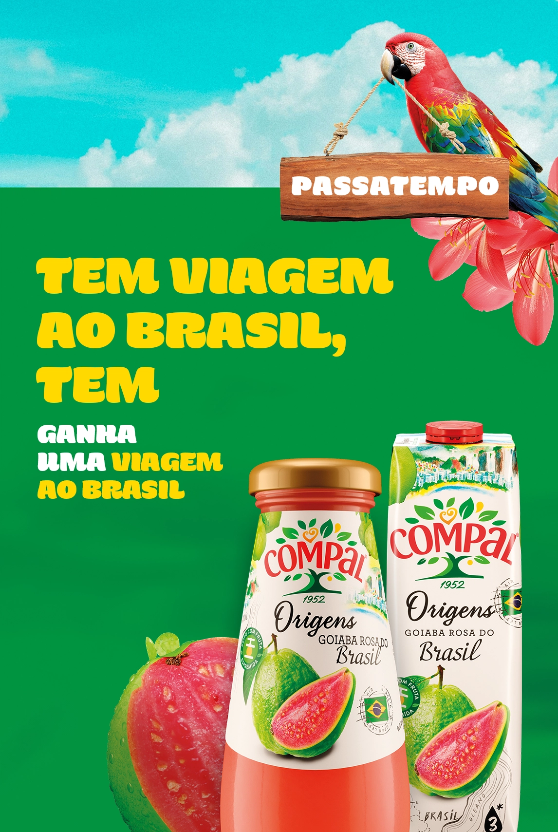 Passatempo Compal – Viagem ao Brasil